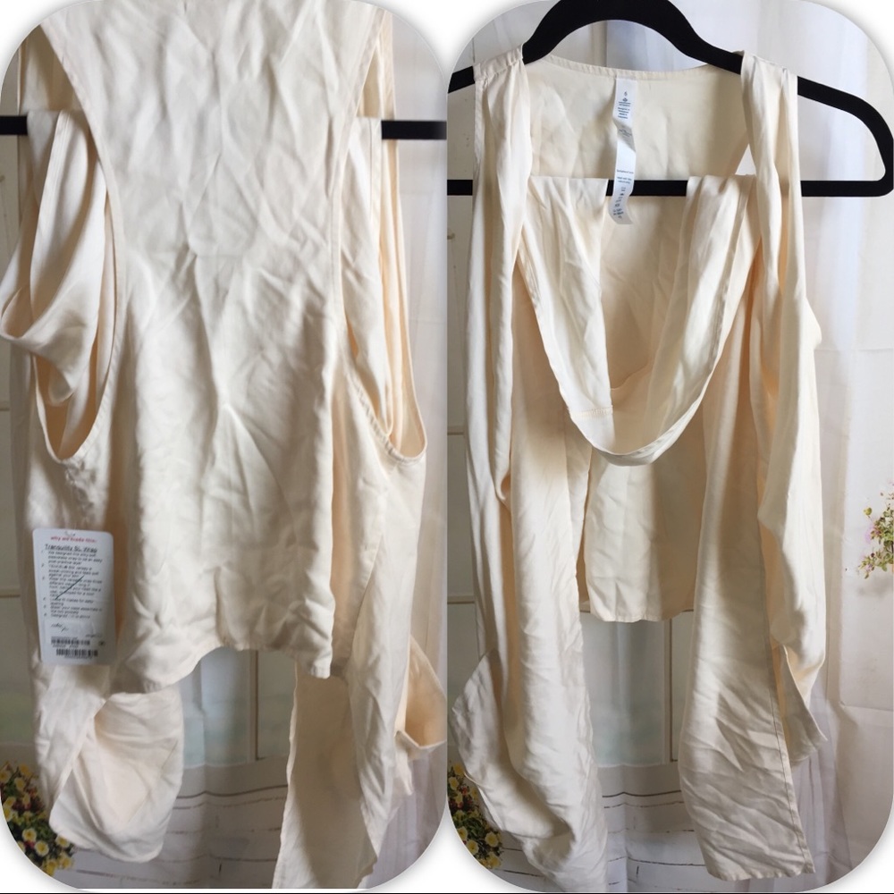 NWT ANGEL WING LULULEMON TRANQUILITY WRAP - - 6 - Picture 6 of 8